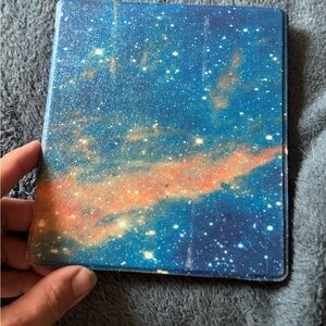 Kindle Oasis, 9th Gen.  Galaxy cover.